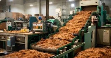 Golden Gate Coir coco peat manufacturing line