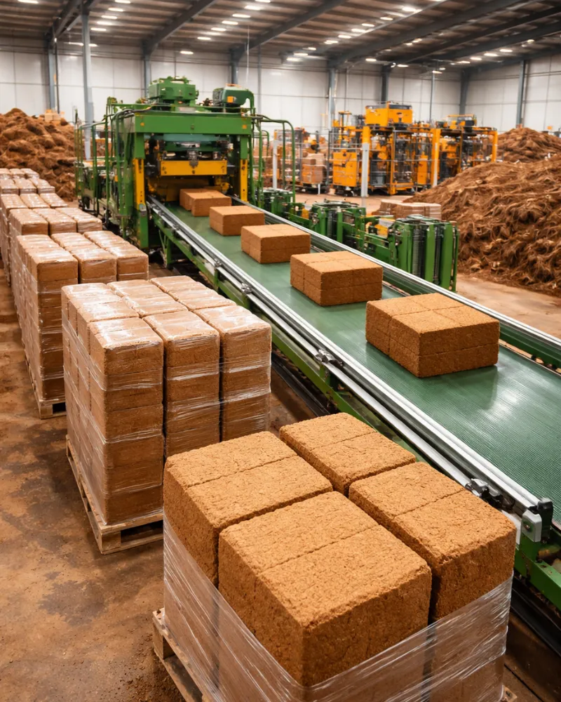 Coco Pith Manufacturing